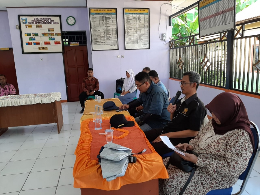 KKN 3T: Bersama UNIMUDA Sorong Menebar Jala Manfaat di Pulau Arar