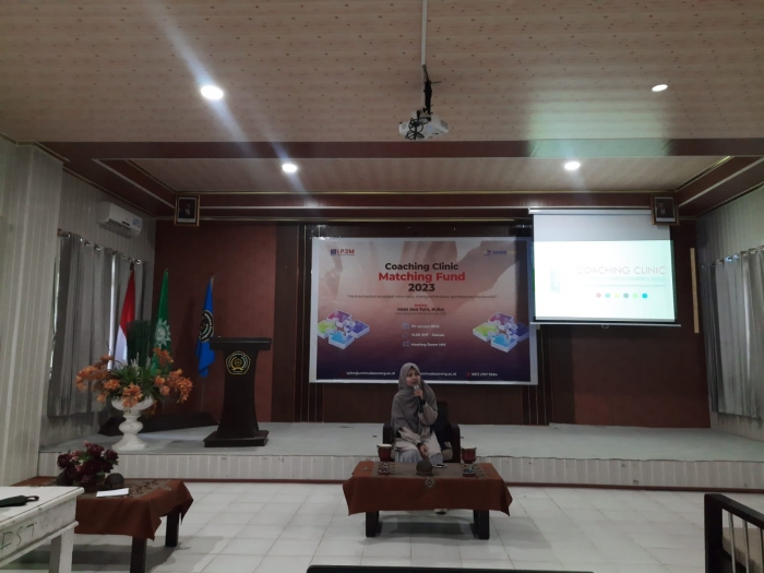 LP3M UNIMUDA SORONG MENGADAKAN COACHING CLINIC MATCHING FUND 2023