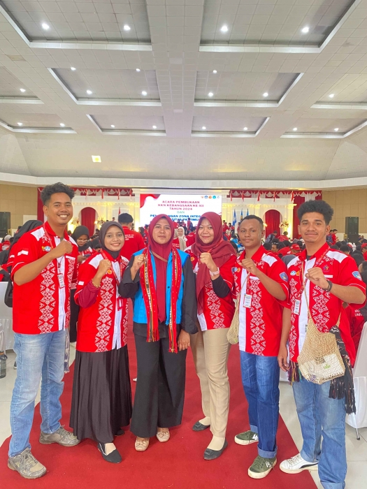 Mahasiswa UNIMUDA Sorong Berangkat ke Maluku untuk Mengikuti KKN Kebangsaan