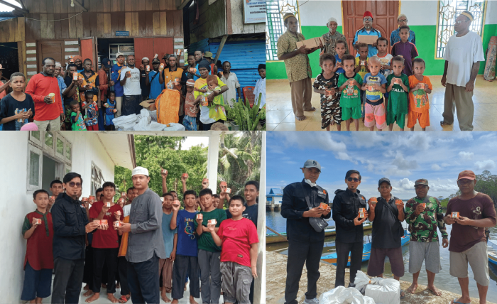 Penyaluran 900 Paket Rendang oleh MPM Muhammadiyah Pusat dan LazisMu Pusat di Papua melalui LP3M UNIMUDA Sorong: Sebuah Wujud Kepedulian untuk Masyarakat Terpencil