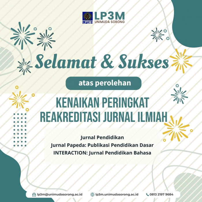 Tiga Jurnal Ilmiah UNIMUDA Sorong Berhasil Naik Peringkat ke Sinta 4
